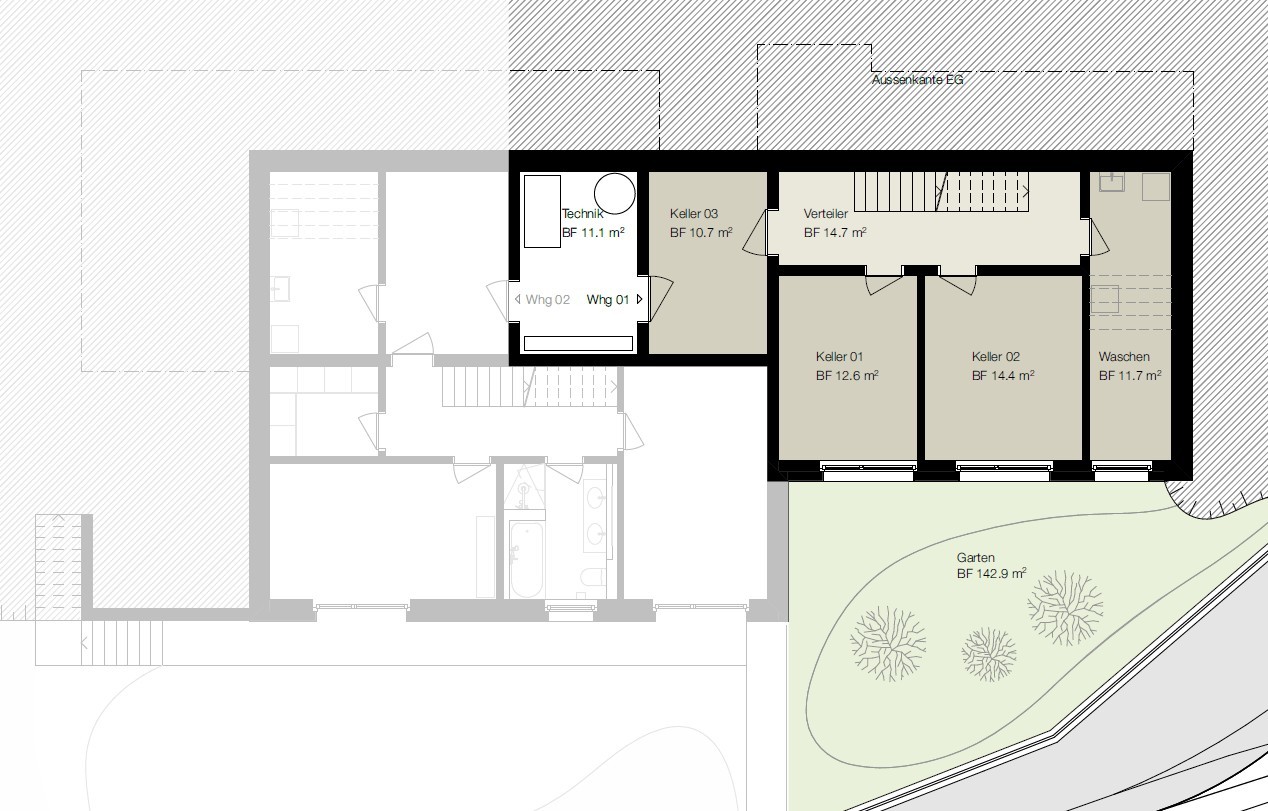 4 ½ rooms attic flat