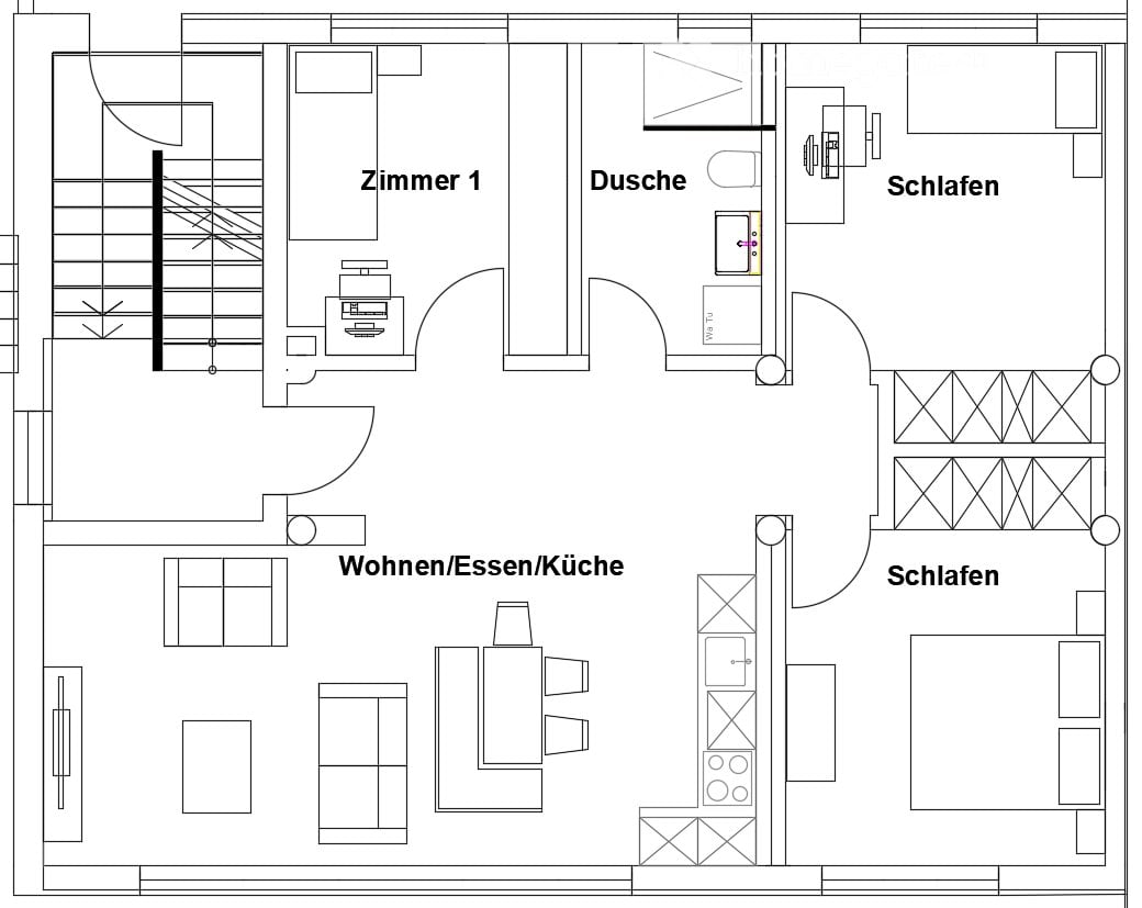 Appartement de 4 ½ pièces