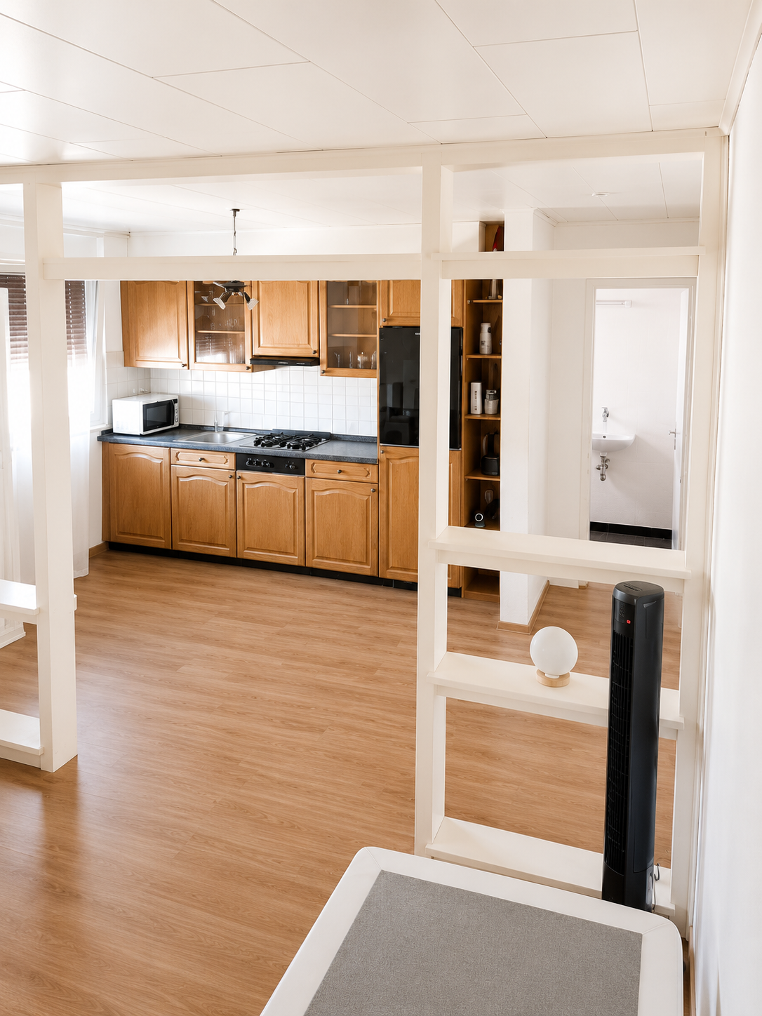 2 rooms roof flat