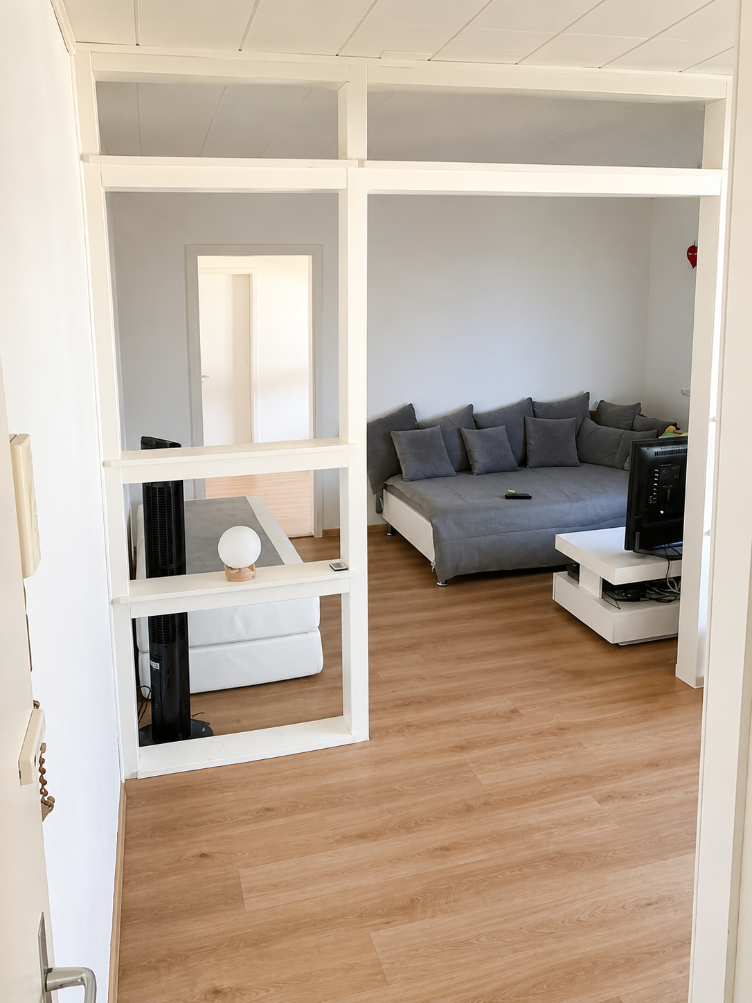 2 rooms roof flat