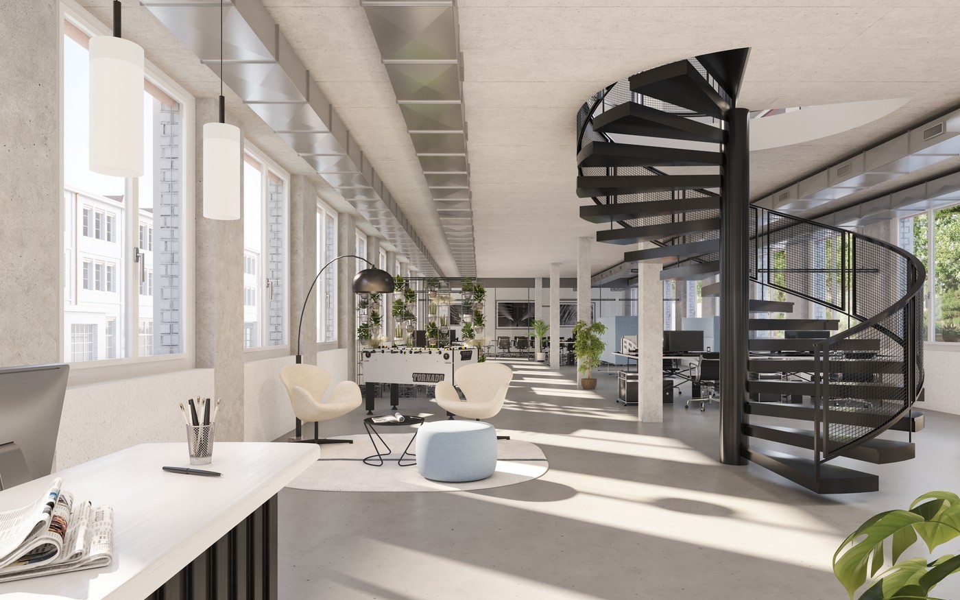 299m² office