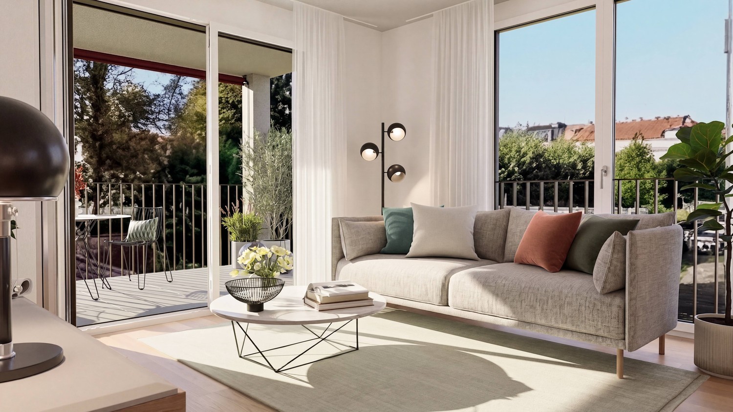 1 ½ rooms apartment