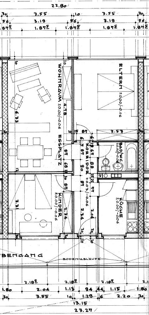 3 rooms apartment
