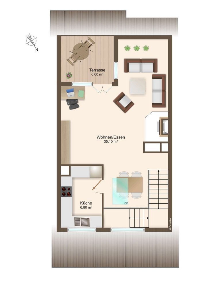3 ½ locali duplex