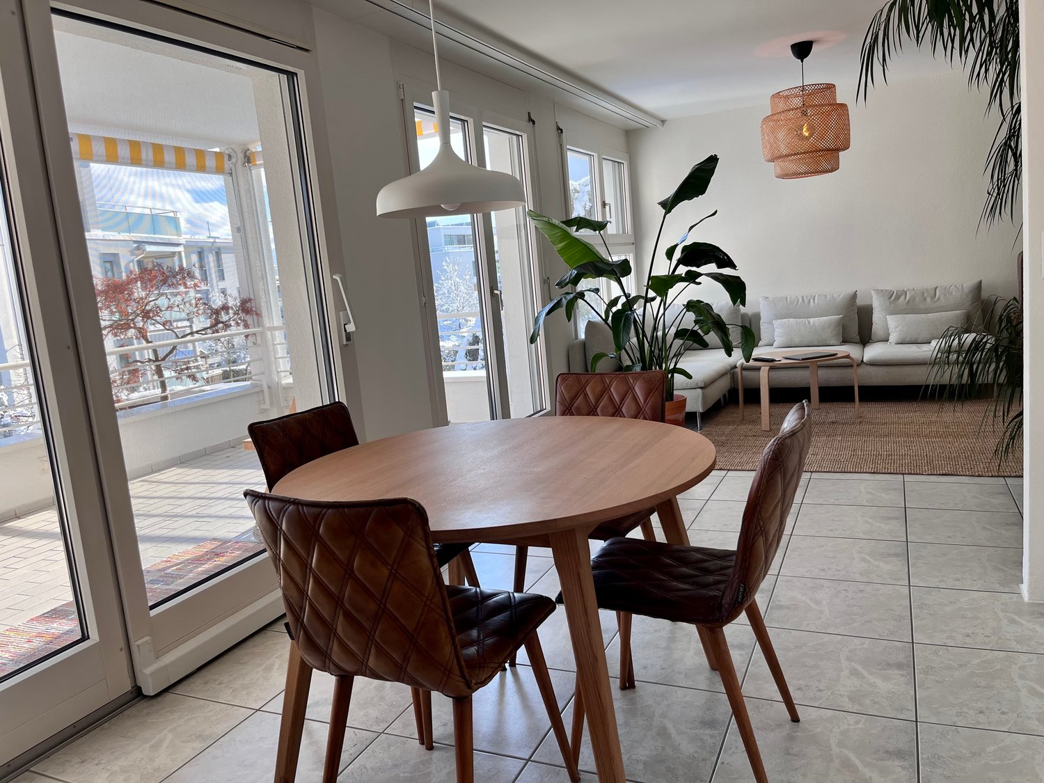 3 ½ pièces appartement meublé