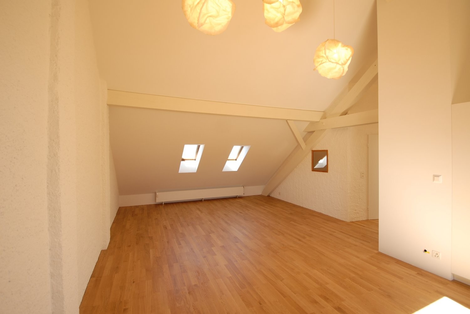 appartement mansardé de 2 pièces