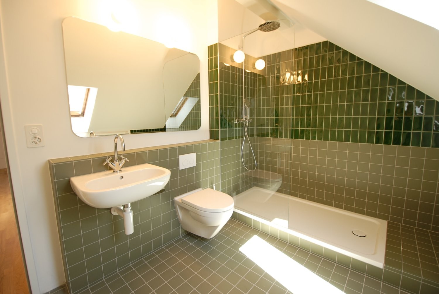 appartement mansardé de 2 pièces