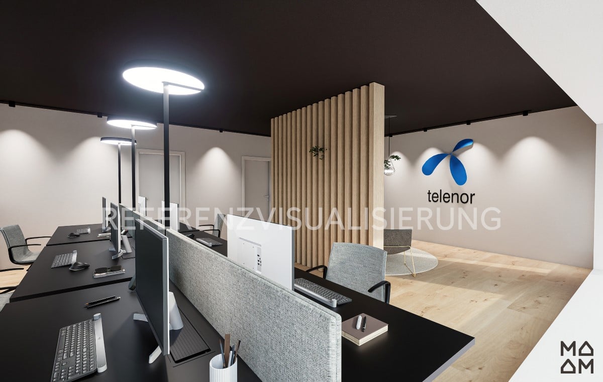 Bureau de 215m²