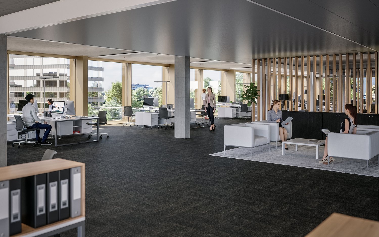 310m² office