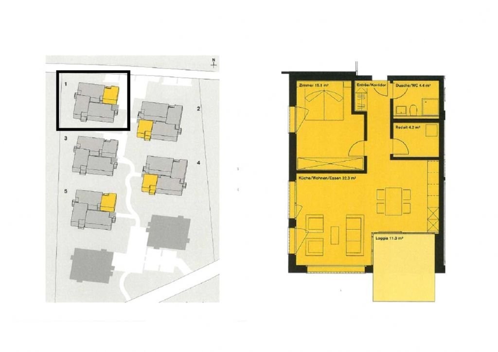 Appartamento di 2 ½ locali