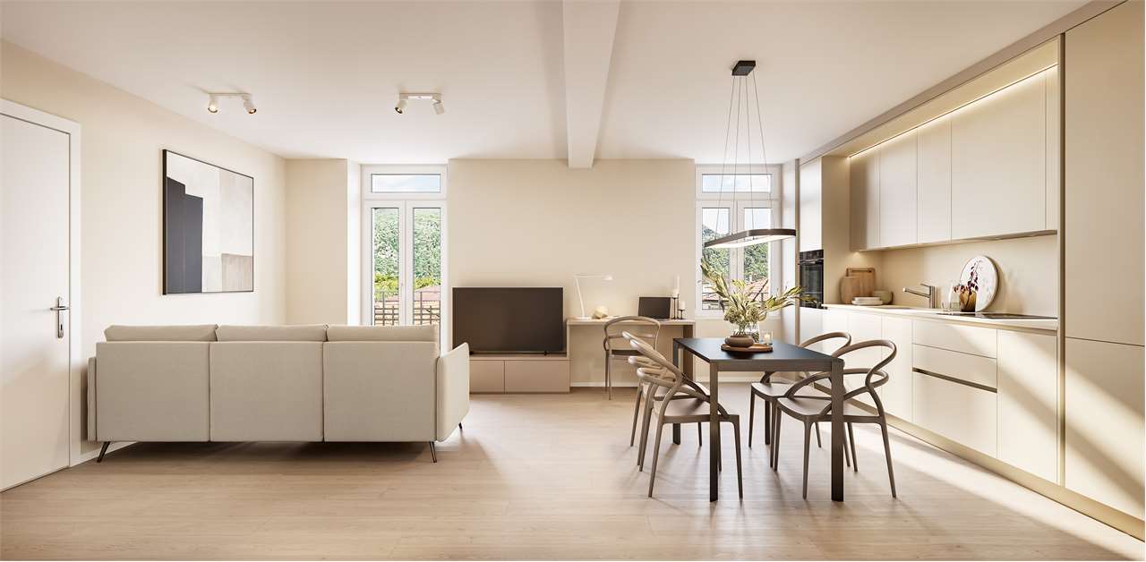 2 ½ rooms furnished flat