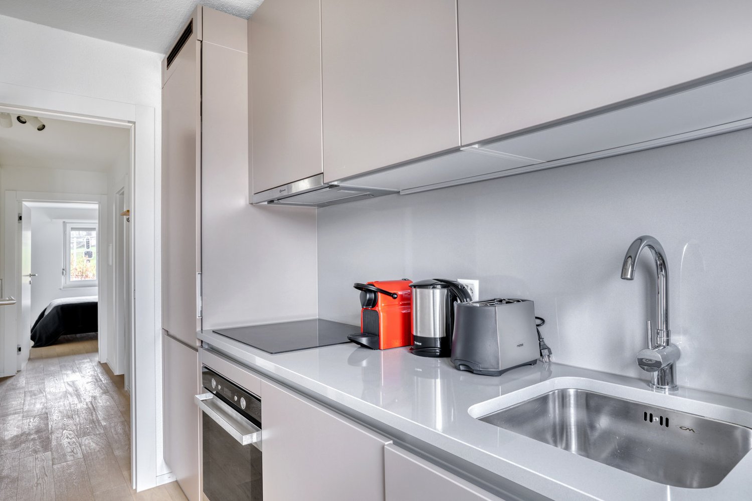 3 rooms furnished flat