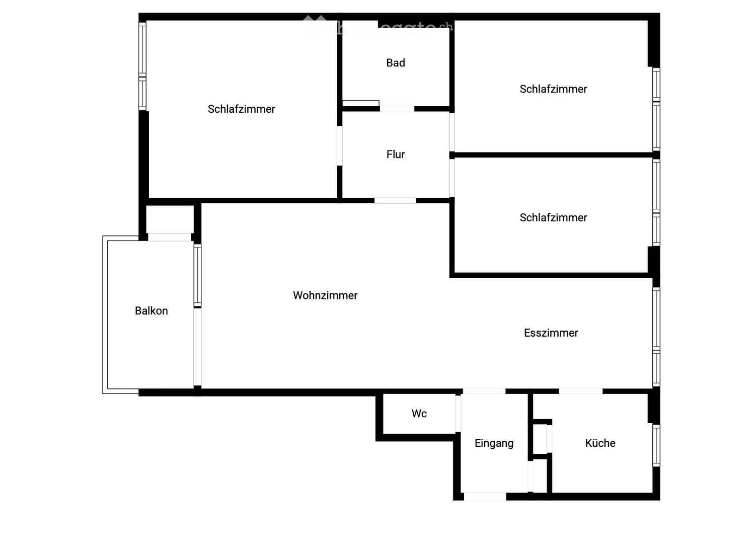 Appartamento di 4 ½ locali