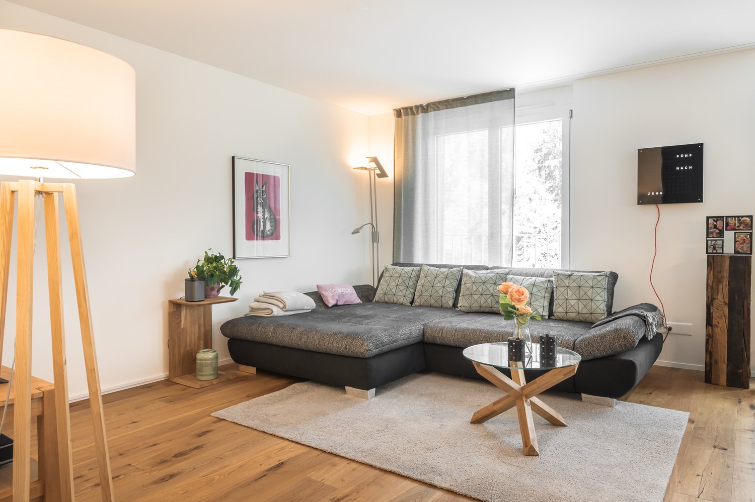 3 ½ rooms furnished flat