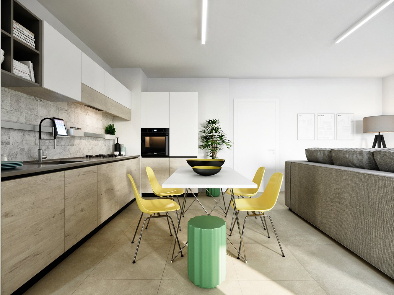 3 ½ Zimmer möblierte Wohnung