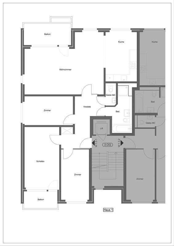 4 ½ rooms apartment