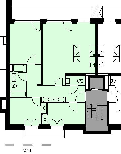 4 ½ rooms apartment