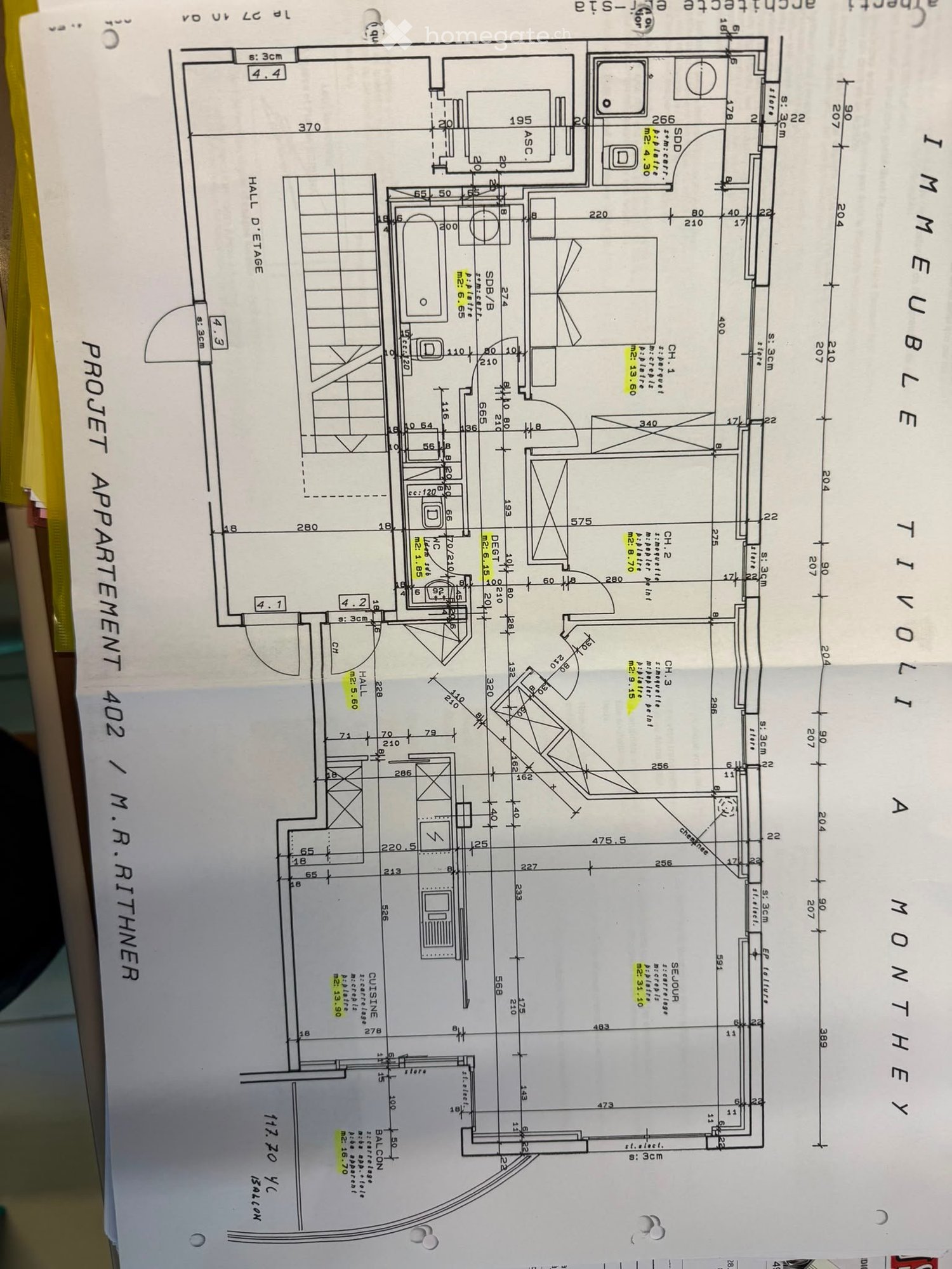 appartamento di 4 ½ locali