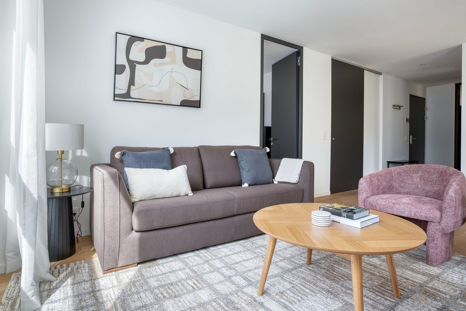 3 ½ rooms furnished flat