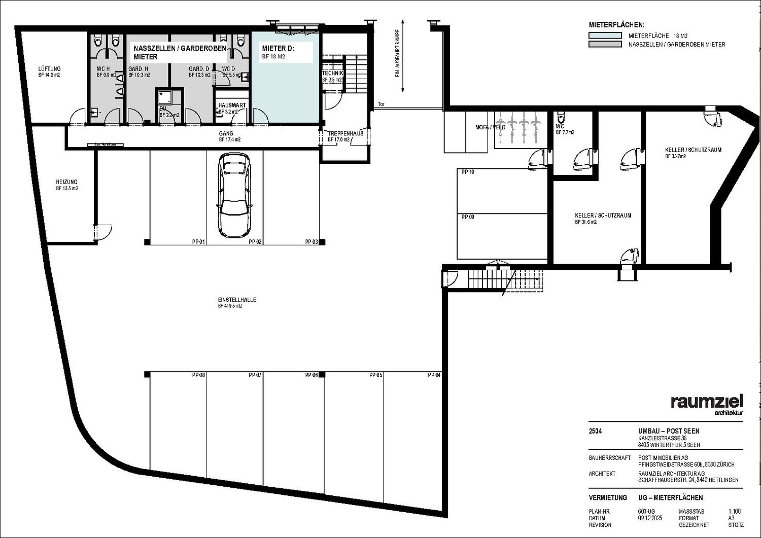 84m² commercial