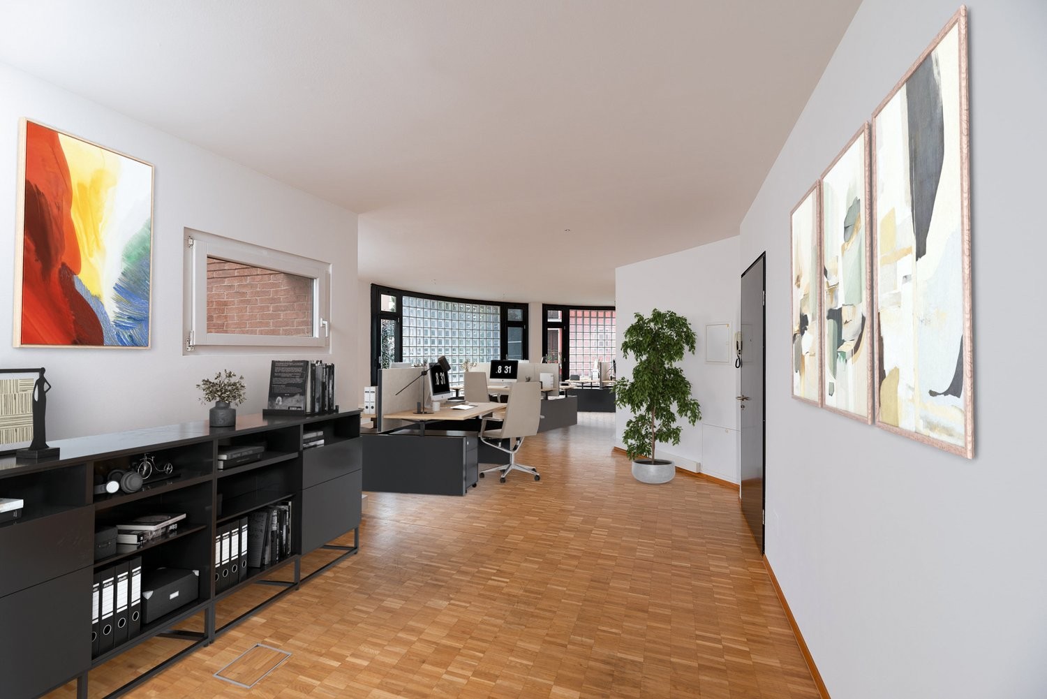 87m² Büro