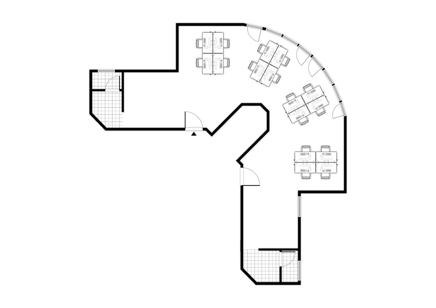 87m² Büro