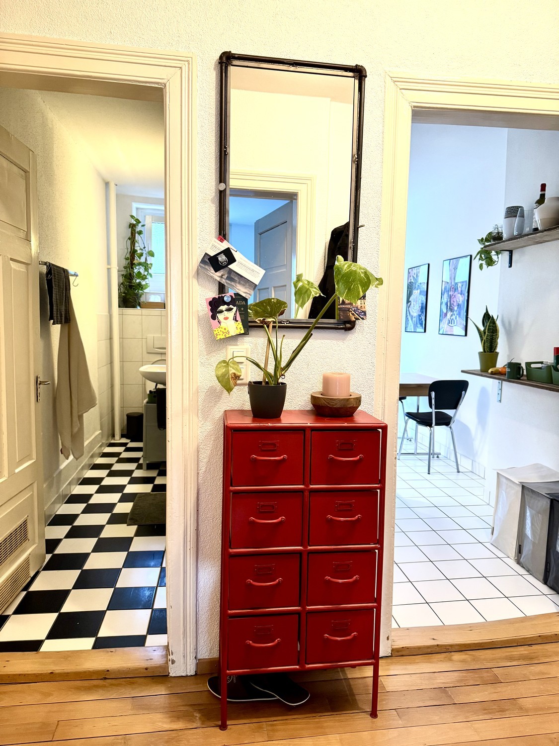 Chambre dans un appartement partagé
