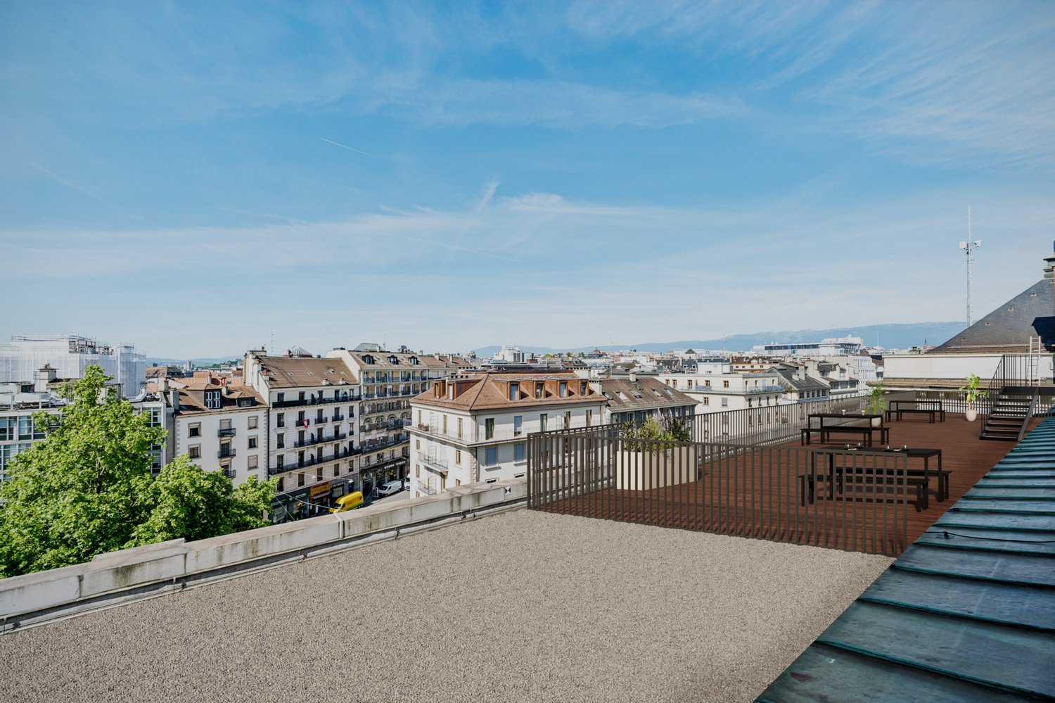 1200m² office