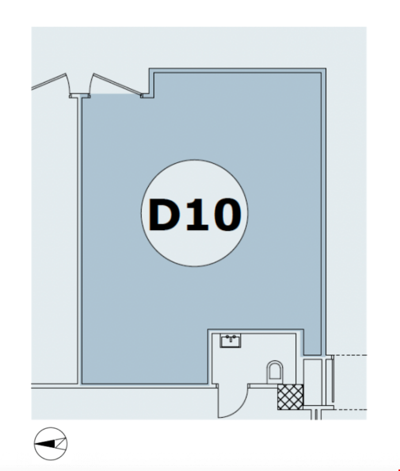 40m² industrial object