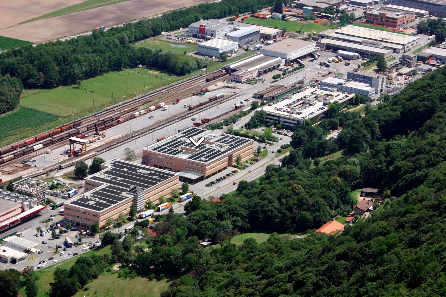 40m² industrial object