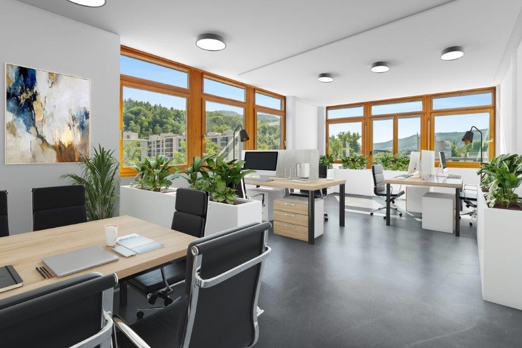 142m² office