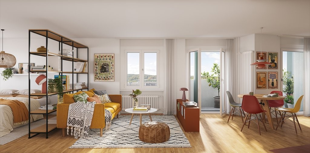 1 ½ rooms apartment