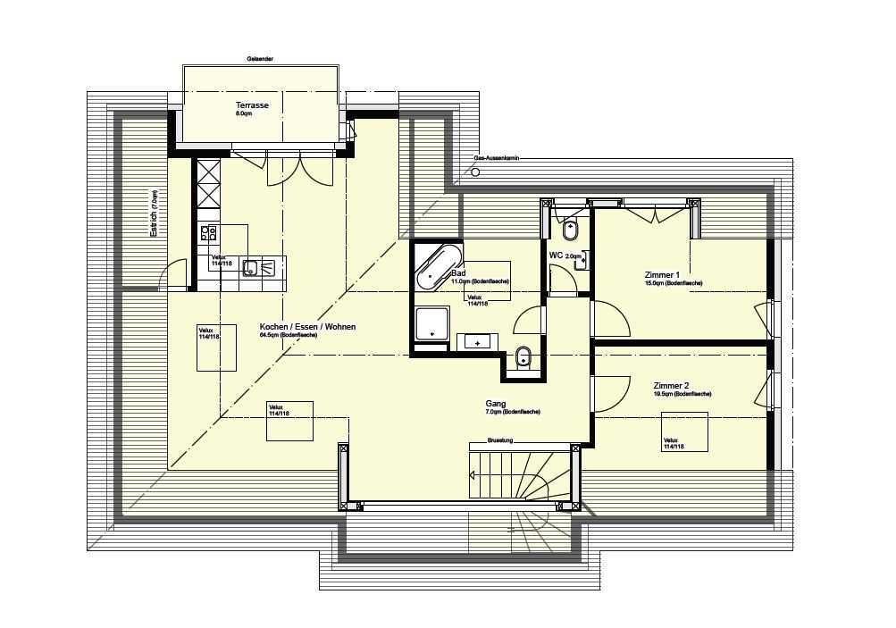 3 ½ rooms apartment