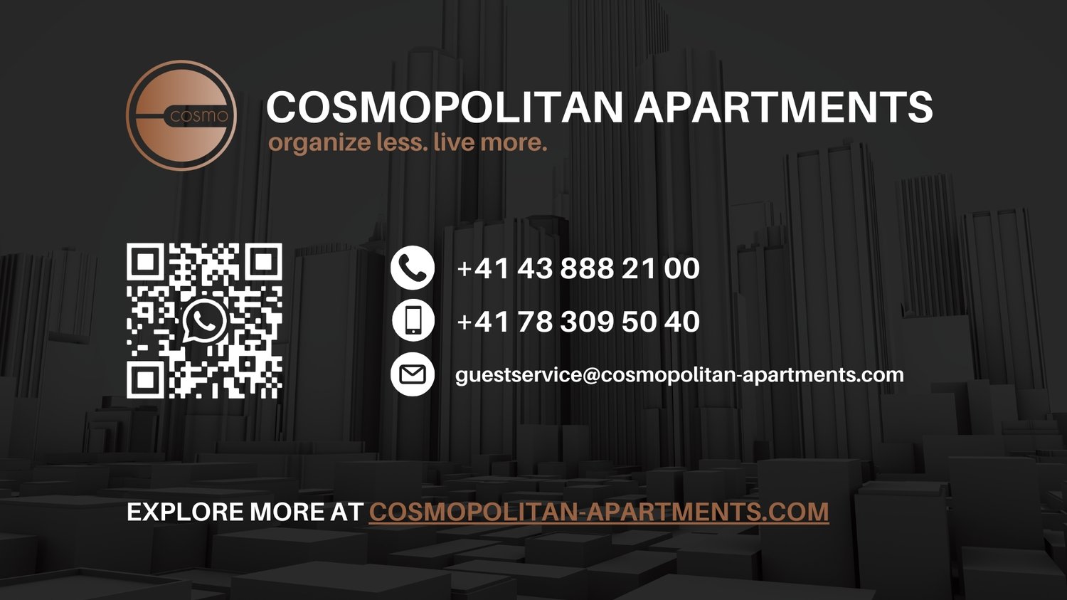 Appartement meublé de 2 ½ pièces