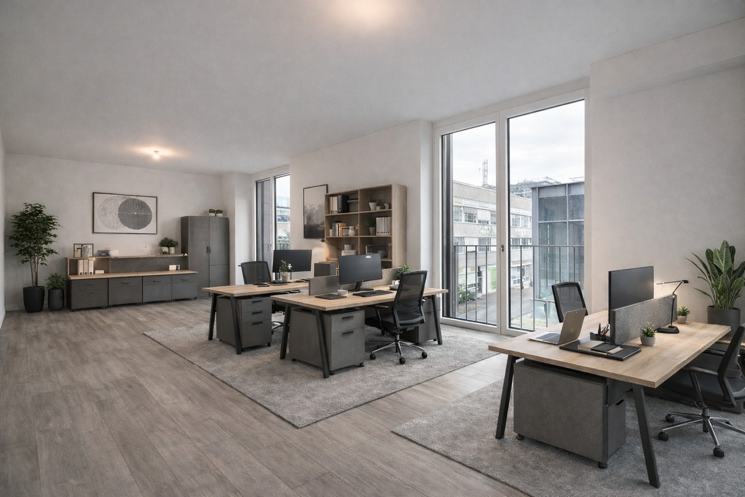 55m² office
