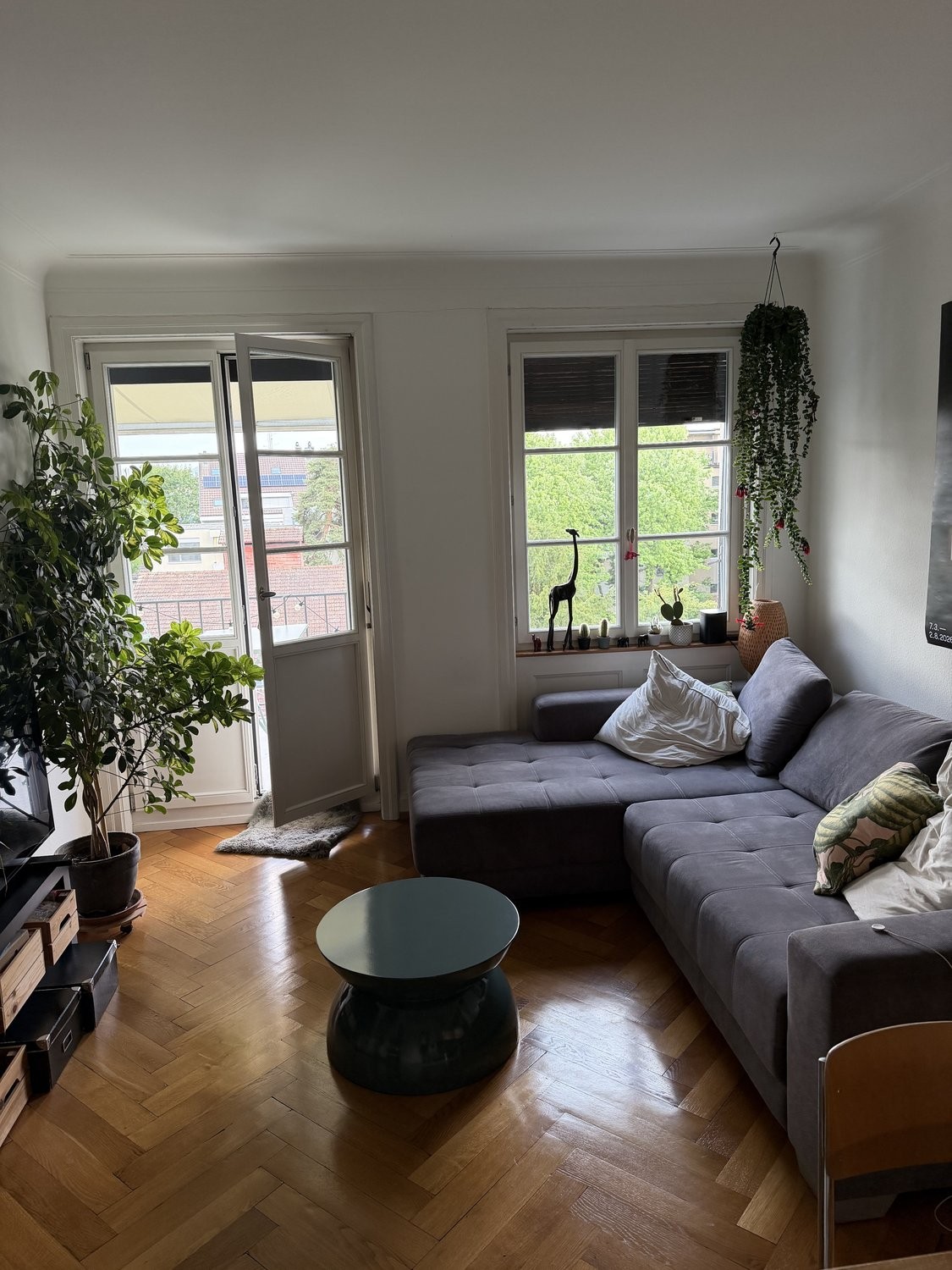 2 rooms furnished flat