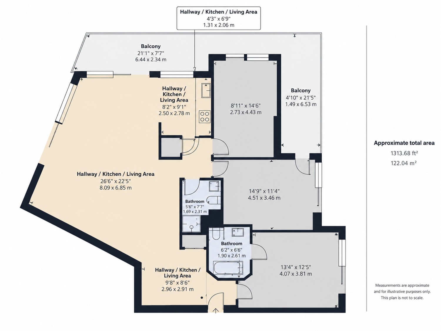 Appartement de 4 ½ pièces