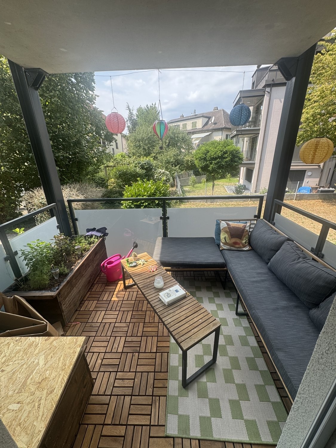 3 ½ rooms furnished flat