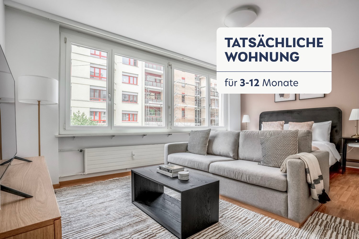 1 room furnished flat