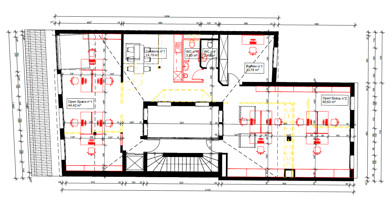 158m² office