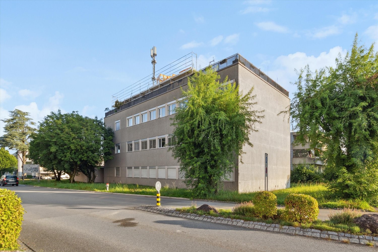 619m² office