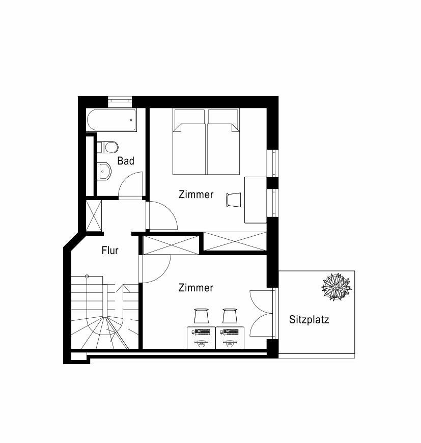 4 ½ rooms duplex
