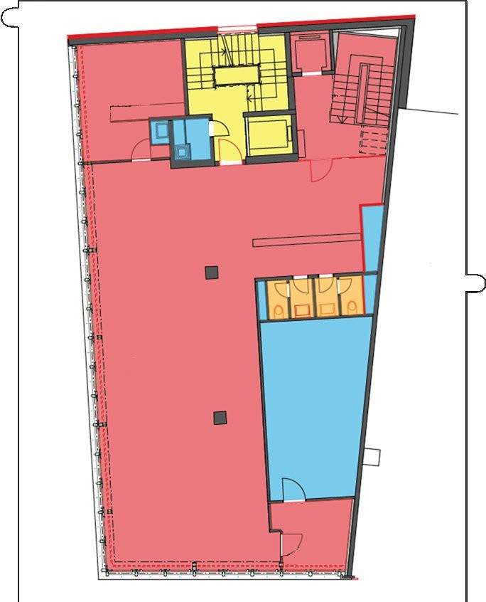 790m² restaurant