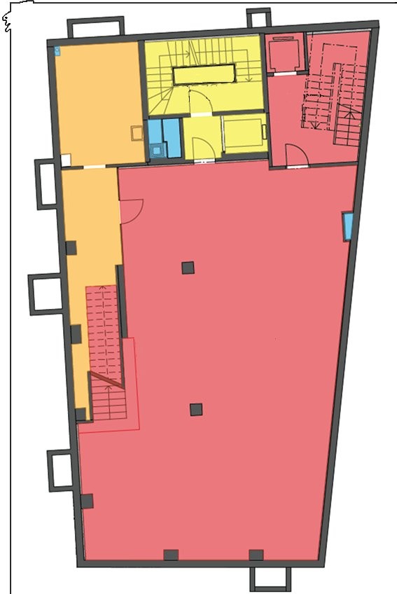 790m² restaurant