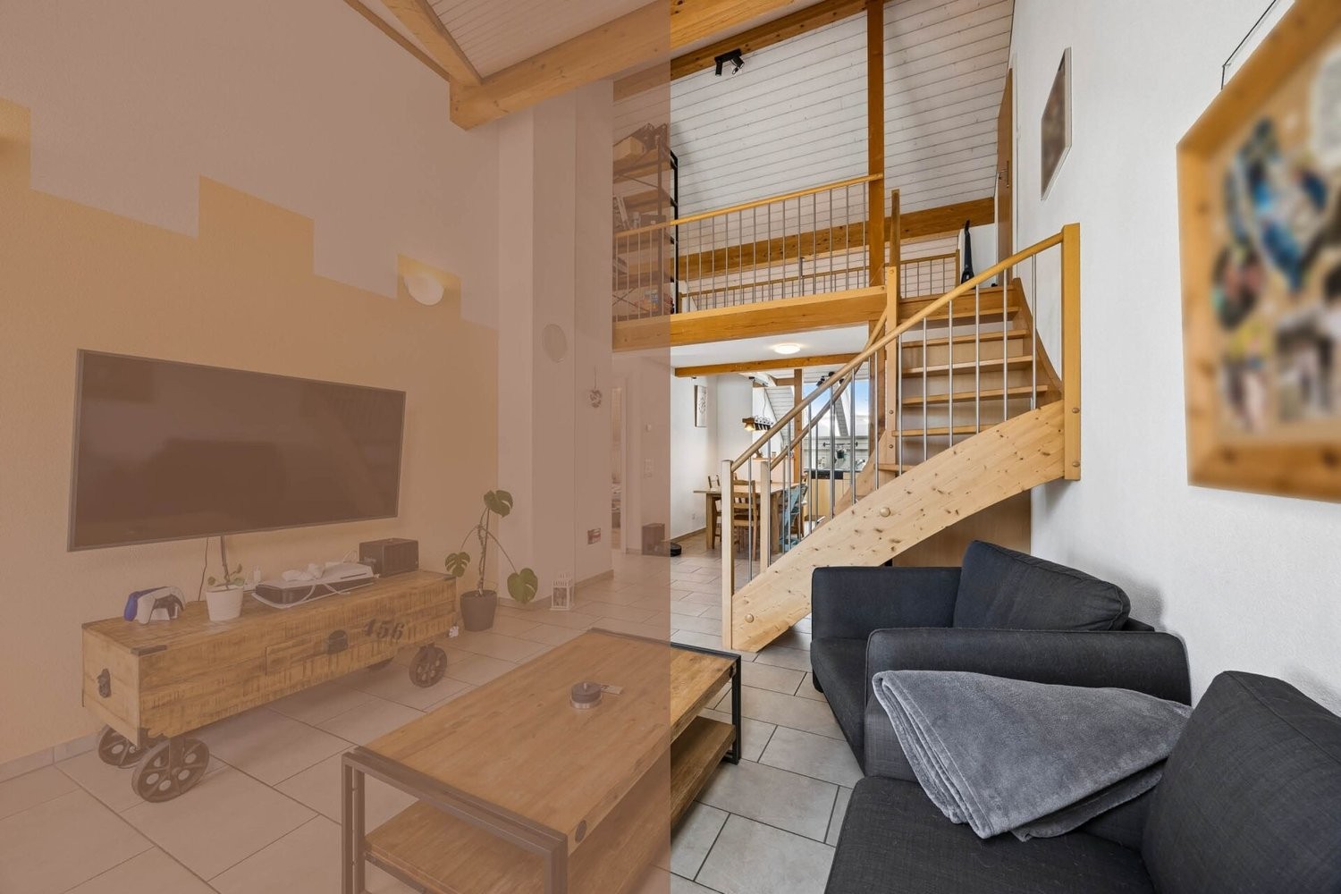 Appartement en duplex de 4 ½ pièces