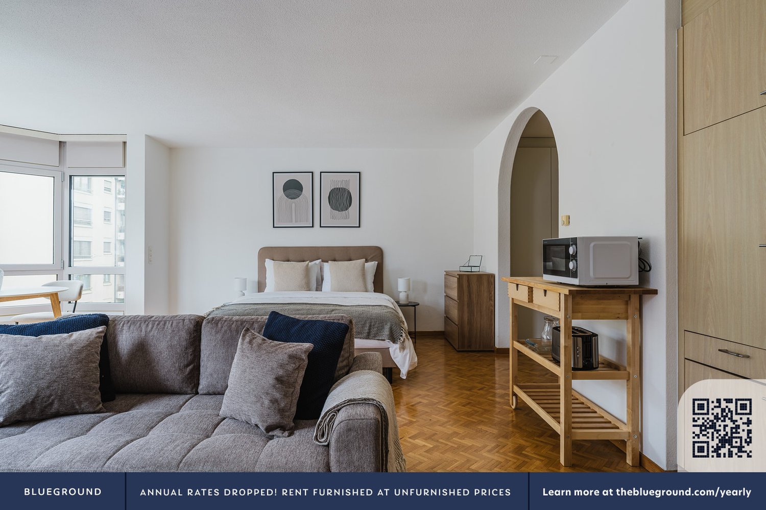 appartamento arredato con 1 ½ locali