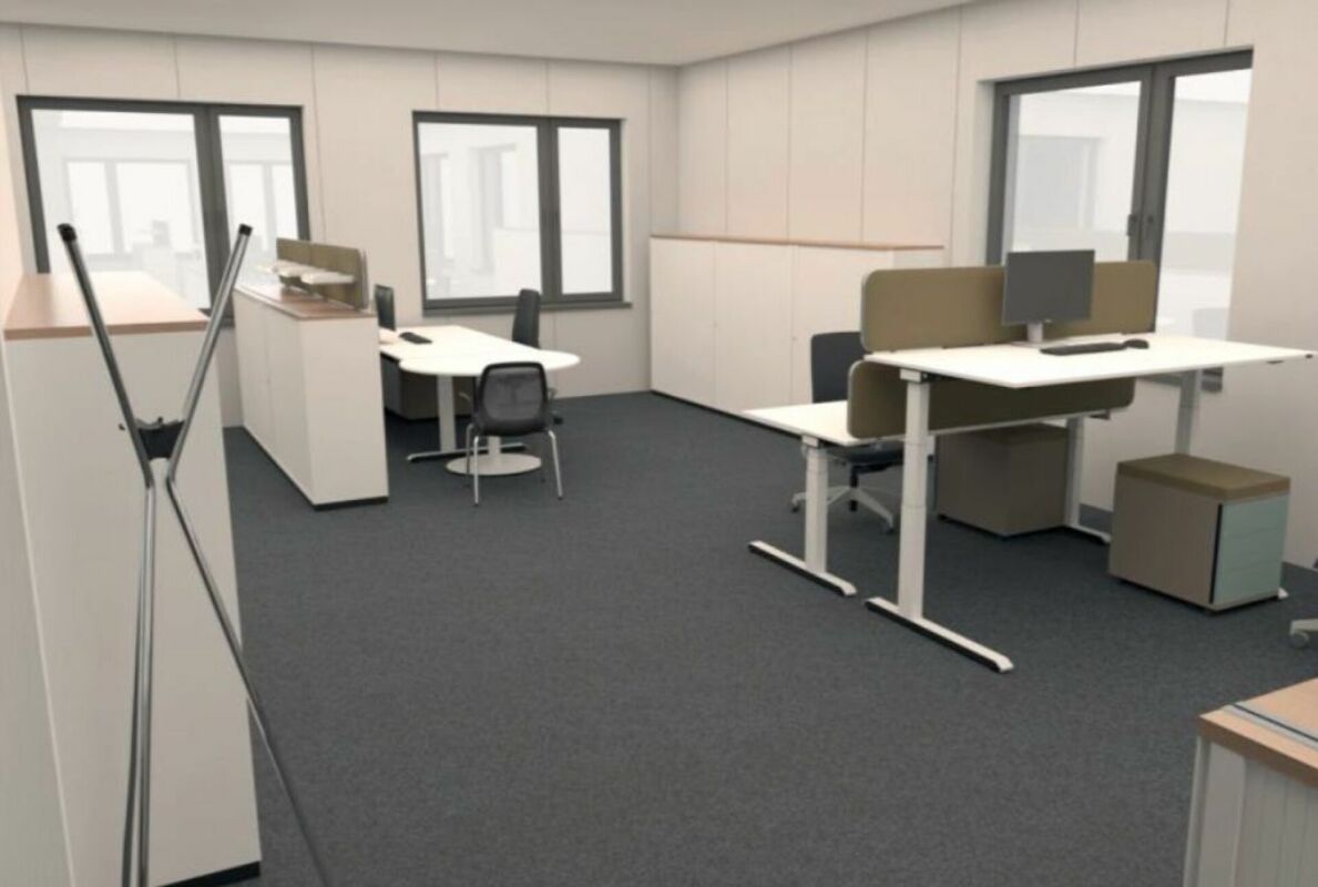 205m² office