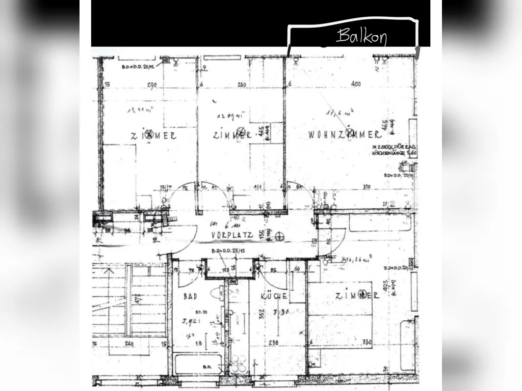 4 rooms apartment