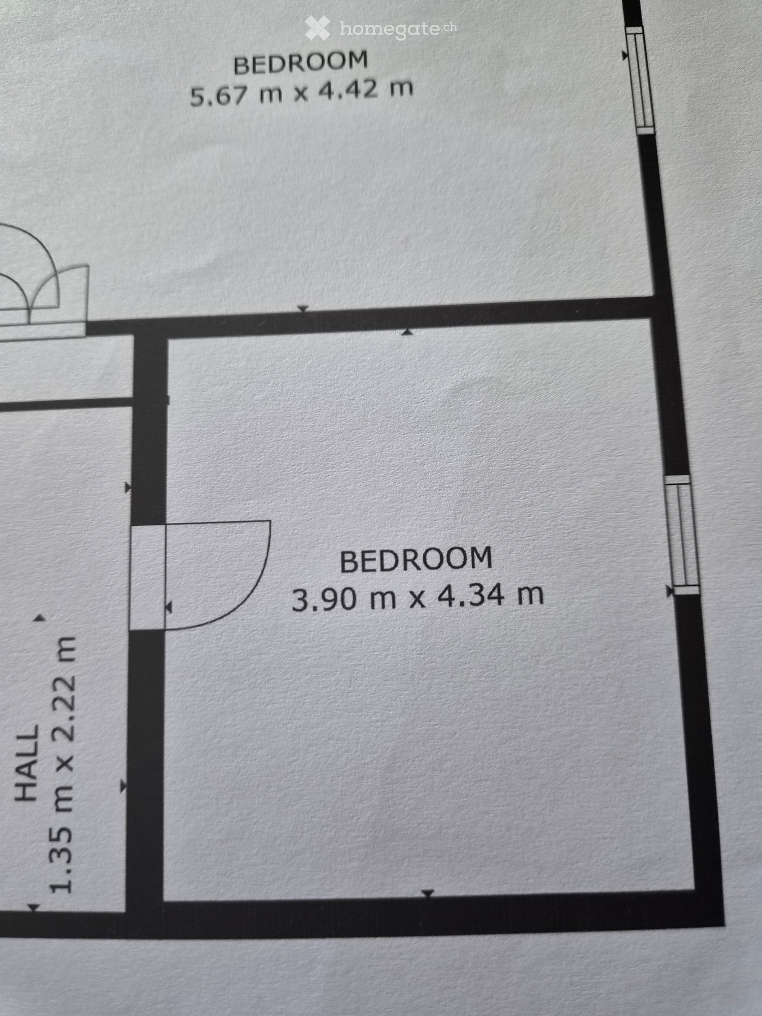 1 room single room