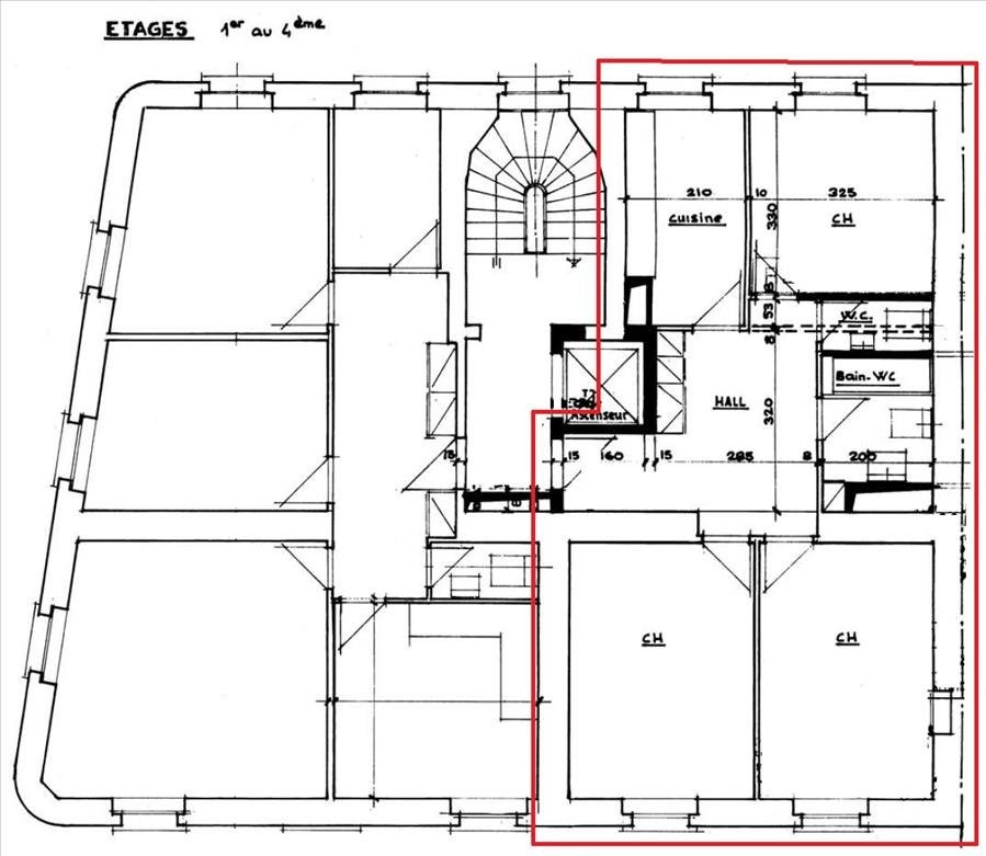 3 rooms apartment